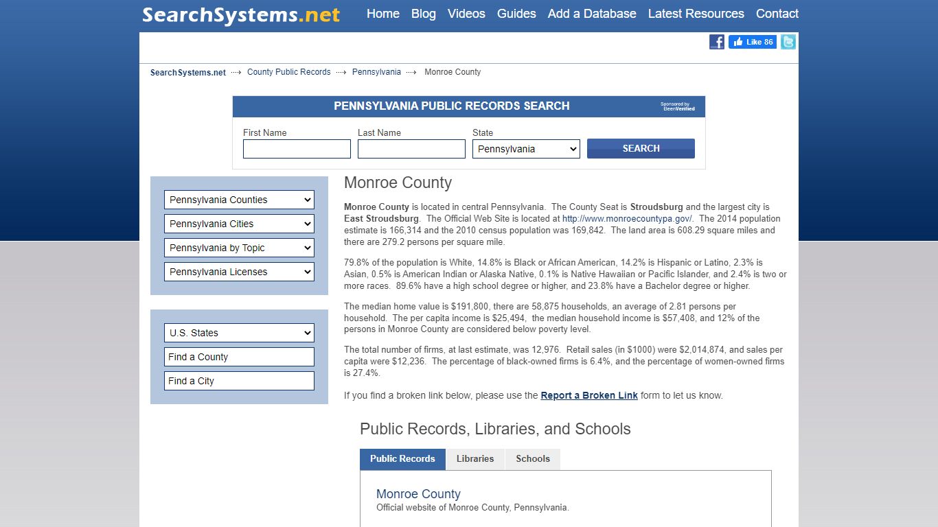 Monroe County Criminal and Public Records